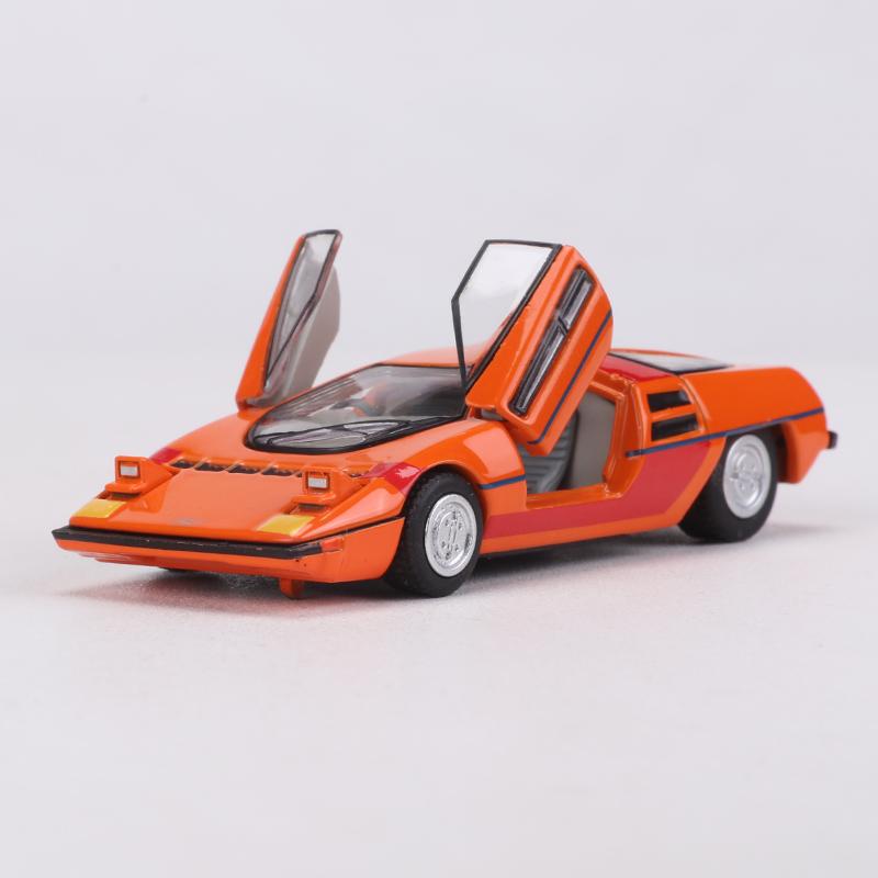 SHADOW 1:64 Dome Zero Scissor Door Supercar Alloy Model Car Can Turn On The Lights And Open TheDoor
