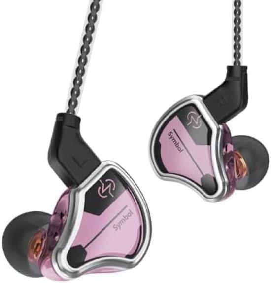 CCZ BC02 Wired In-Ear Monitor Earphones, Single DD, Ergonomic, High-End HIFI Sound Quality, 2-Pin Gaming Earhook, High Sound Isolation, Re-cableable,