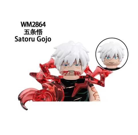 Anime WM6139 WM6140 WM6149 WM6201 Itadori Yuji Jujutsu Kaisen Set Mini Action Figure Toys Irthday Present Accessories