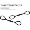 2Pcs Trumpet Slide Stopper Silicone Stopper Ring Elastic Trumpet Slide Stopper Trumpet Accessory Replacement