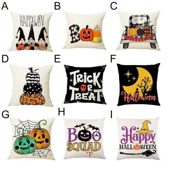 Halloween Povlak na polštář Užitečné Odolnost proti opotřebení Antismršťovací Halloween Povlak na polštář Ložnice Obývací pokoj Povlak na polštář Party Dekor