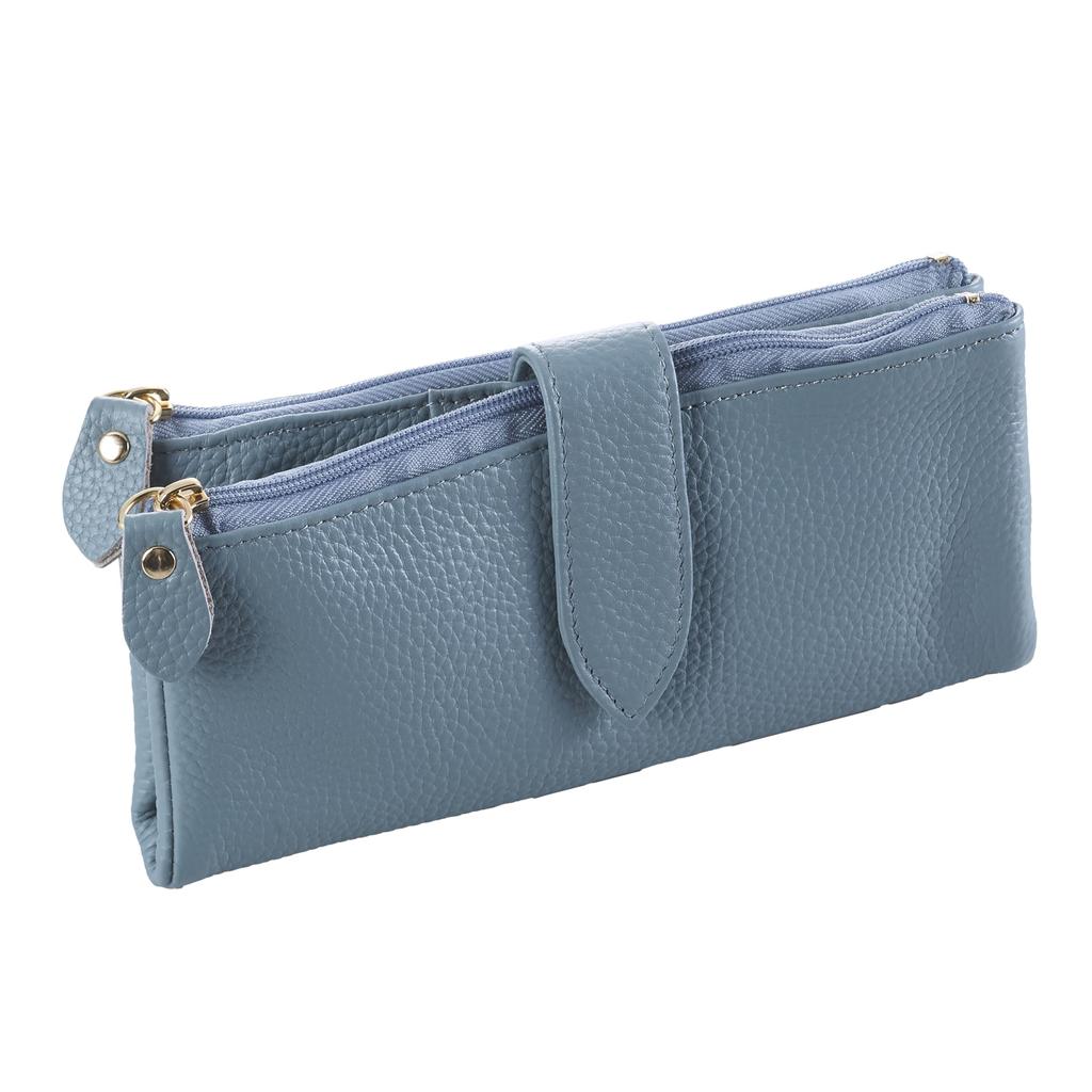 This Twin Pen Case with Two Pen Cases and an Interior Pen Holder Offers Ample Storage and Convenient Crafted from Genuine This Beautifully Colored