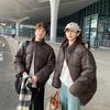 Men's and Women's Cotton-padded Clothes Thickened Winter New Loose Student Couple Imitation Lambskin Cotton-padded Jacket