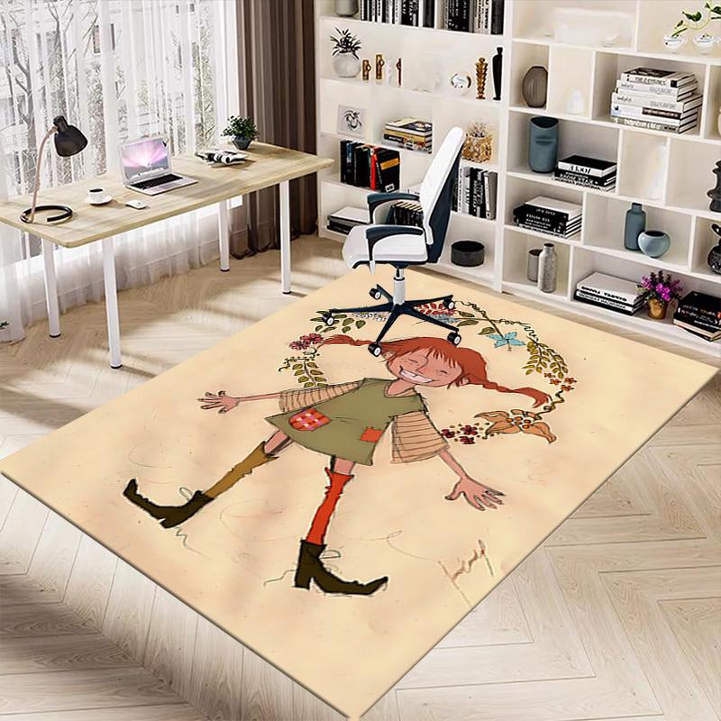 1PC flower girl Extra Large Non Slip Floor carpet, Office, family, bedroom, Studio Large Area Rug Indoor Rugs