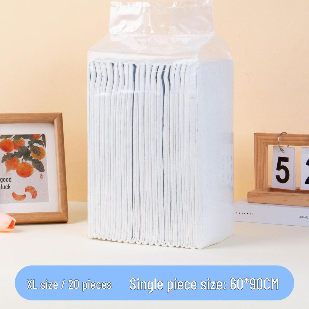 Bamboo Charcoal Disposable Dog Diaper Pads - Adhesive, Absorbent, Deodorizing Pet Urine Pads