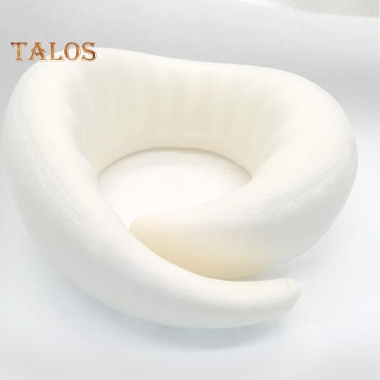 Travel Neck Pillow Aircraft Memory Foam Neck Support Cushion Adjustable Ergonomic Design Washable Neck Support Pillow