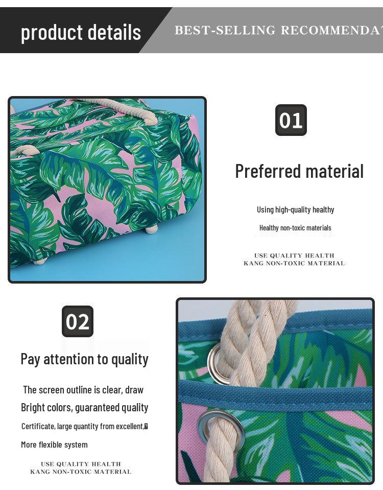 Borsa tote in tela ecologica personalizzata con design a lettere