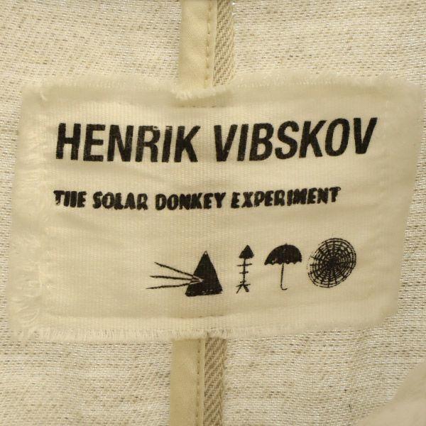 HENRIK VIBSKOV Linen Blend Jacket white Women Used