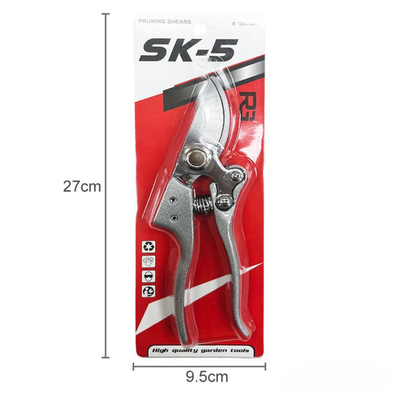 SK5 High Carbon Blades Branches Clippers Horticulture Pruning Shears Heavy Duty Shrub Garden Plant Tree Flower Trimming Tools