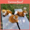 Simulated Animal Fox Plush Toy Realistic And Cute Children's Christmas Gift