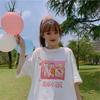 Summer New Small Fresh and Cute Cartoon Bear Print Loose Large Size Student Short-sleeved T-shirt Top Women