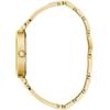 Guess Ladies' Quartz Watch, Stainless Steel Case, Stainless Steel Strap, Quartz Movement, Waterproof, For Daily Gatherings W1288L2