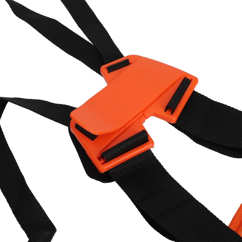 Nylon Material Double Shoulder Strap Orange Brush Cutter Harness Durable Trimmer Shoulder Strap