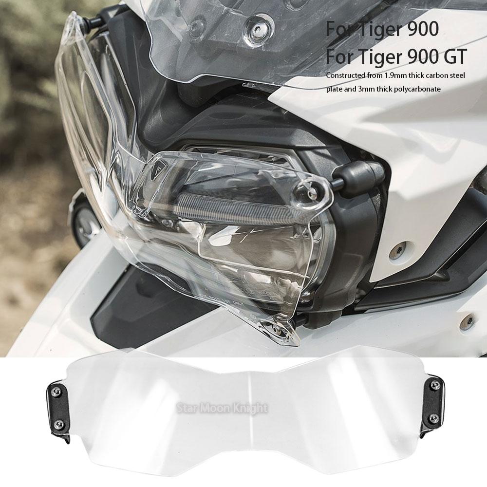 Motorcycle Headlight Guard Lens Cover Front light transparent protective cover For TIGER 900 For TIGER900 GT Pro RALLY 2020