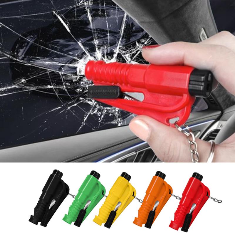 thumbnail image 2 of BBTO 6 Pcs Car Glass Breaker And Seatbelt Cutter 2 In 1 Car Window Breaker Tool One 2 of 14