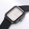 Rectangle Business Casual Men'S Watch Student Fashion Trend Silicone Strap Quartz Watch Men