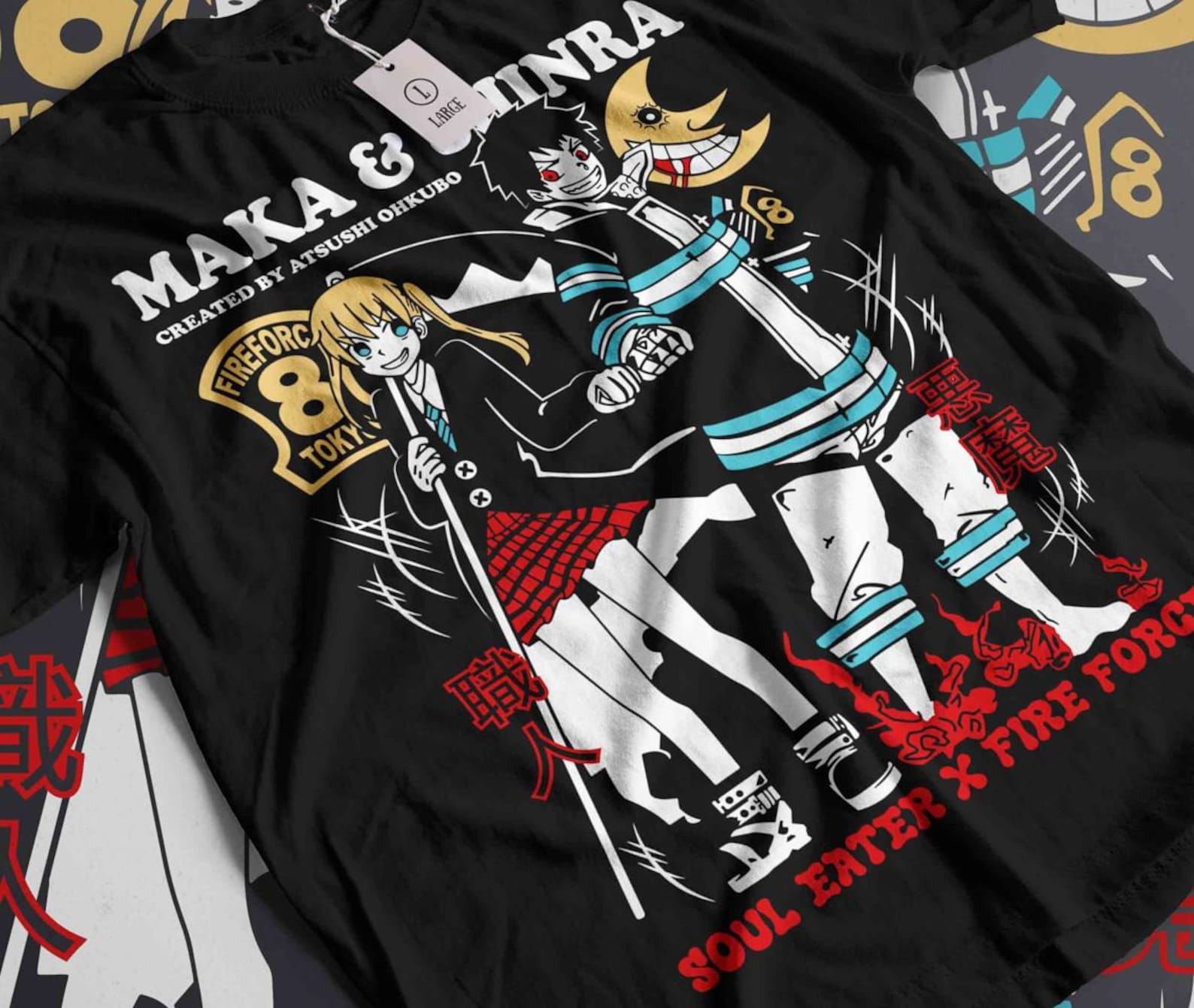 Soul Eater Maka Albarn Shirt -soul eater shirt,soul eater T shirt,anime shirt,anime clothing,maka albarn T shirt,anime T shirt 4XL