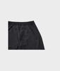 FFEFF STUDIO Pocket Stitch Wide Elastic Waist Pants (Black)