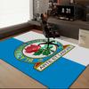 Rovers Crest Football Club Printed Office Carpet Chair Cushion  Entryway Rug, Rugs for Living Room, Bedroom Christmas gifts