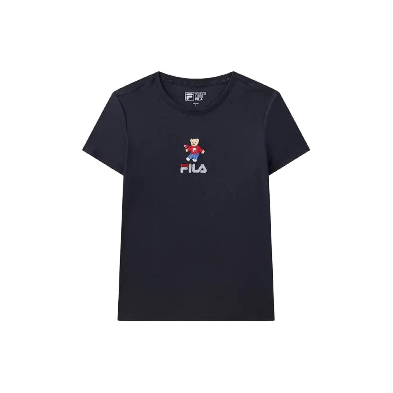 

New FILA ORIGINALE T Shirt Women s Legend Blue F51W429152ANV S(160/80A)