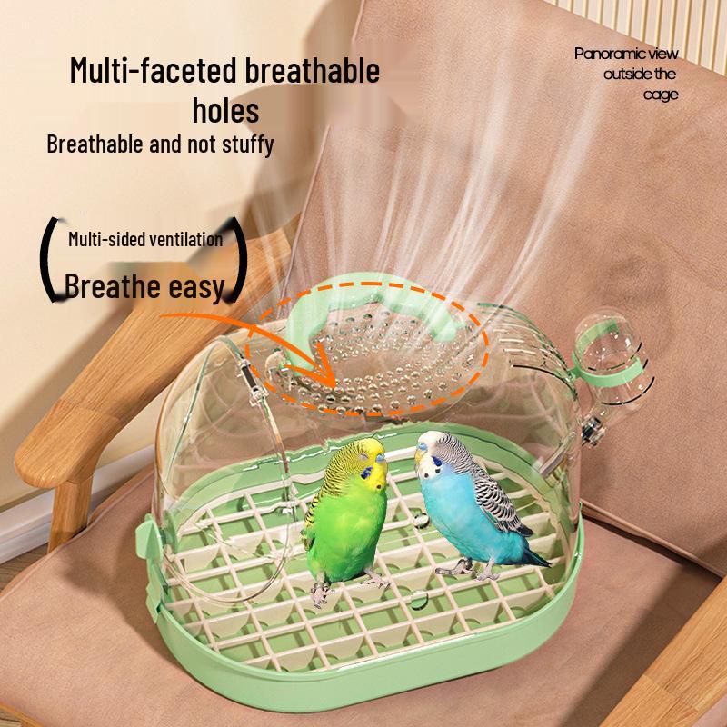Colivie de călătorie pentru papagali: Transparent, Portabil, High-End pentru Nimfe & Peruşi