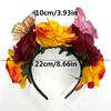 Halloween/Mexikanischer Haarschmuck Karnevalskrone Cosplay Stirnband Mexikanische Rosenkrone Florale Formen Party Mehrfarbig