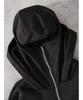 Men's Black Hooded Sweatshirt with Green Racing Print - "speed" Design, "loyal To You" Zipper Sweatshirt