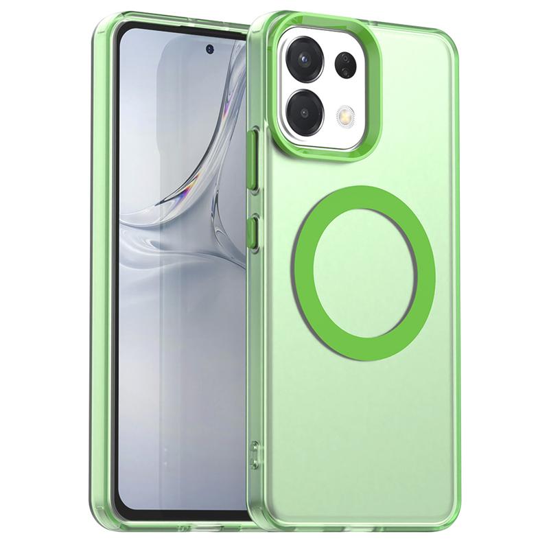 Transparent Phone Case For Oppo K13x Case Oppo K13x Magnetic Adsorption Wireless Charge Back Cover For Oppo K13x Case 6.67 Inch