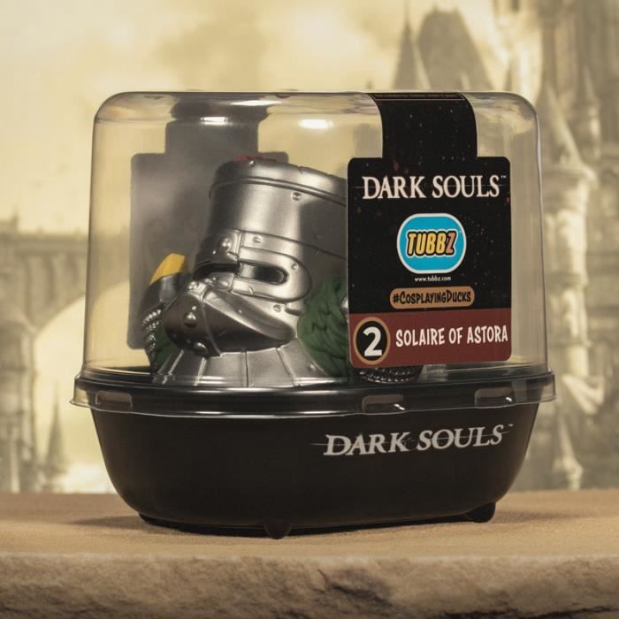 Canard De Bain Dark Souls Solaire d'Astora TUBBZ 9cm