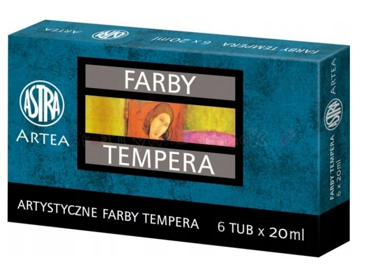 FARBY TEMPERA 6KOL./20ML. 83419901