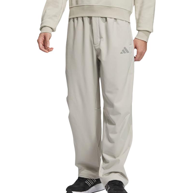 adidas Sports Pants Men's Light Sesame Earth Gray JX1785