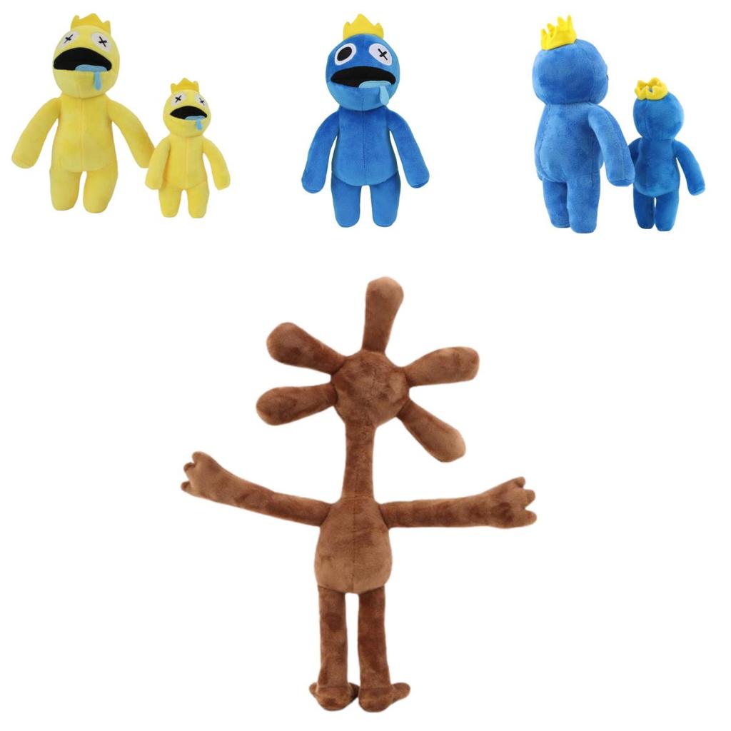 Squishy And Snuggly Rainbow Friends Plush Toy- Designed For All Ages- Blue And Purple