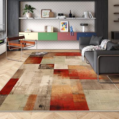 Moderne Dekoration Abstrakter Stil Teppich Wohnzimmer Sofabereich Leicht zu reinigen Ankleidezimmer Lounge Teppiche Weiche Fluffy Bodenmatte Waschbar