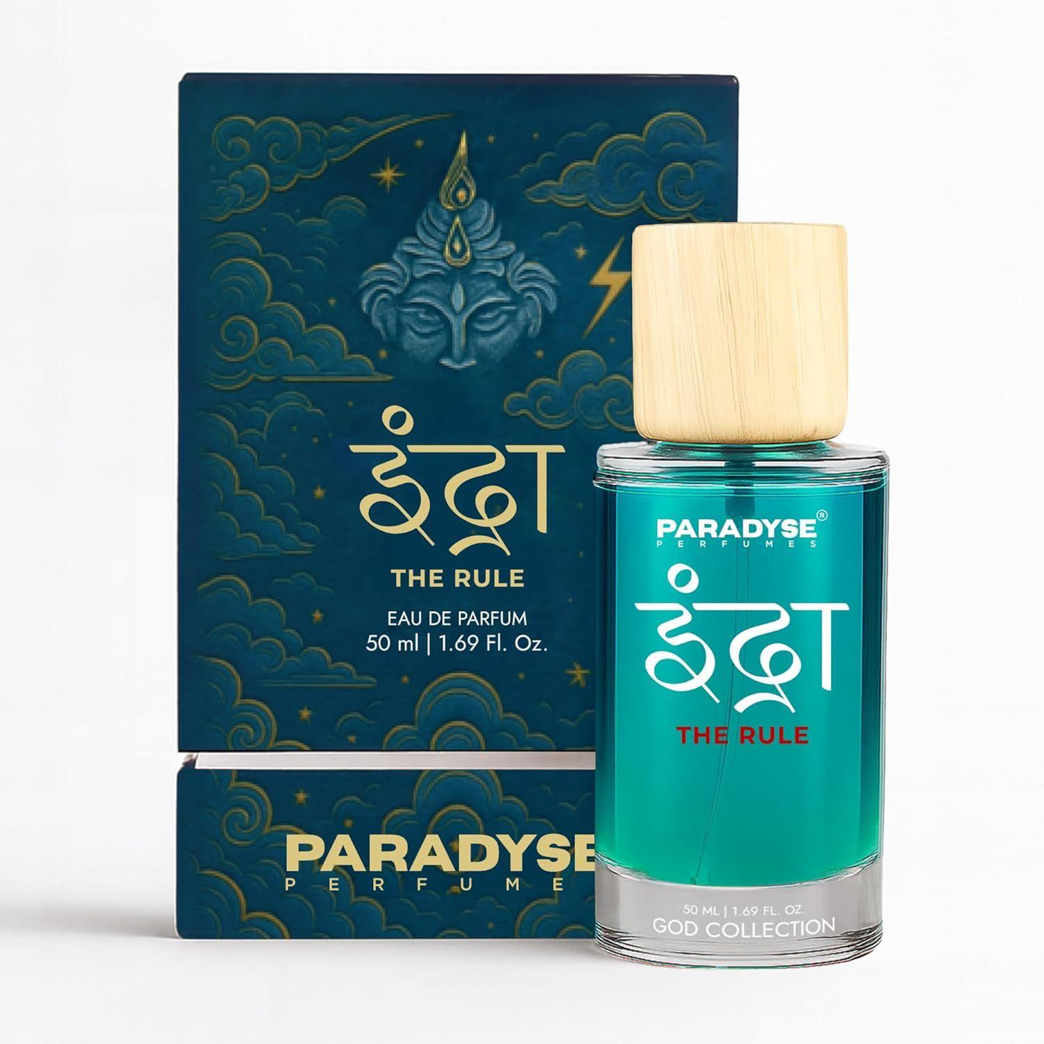Indra: The Rule by Paradyse Perfumes | Unisex Luxury Eau de Parfum | Citrus-Spice Oriental with Smoky Depth – Office & Boardroom Signature Fragrance 60ML