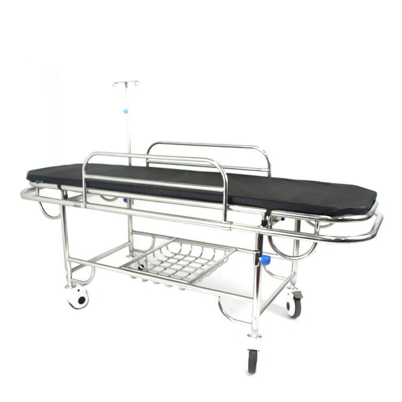 Zuolou Stainless Steel Emergency Rescue Stretcher Trolley