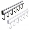 Clothes Cups Hanger Metal Hooks White