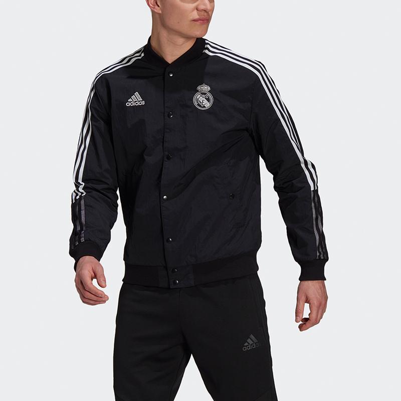 Adidas Pánská bomber bunda Real Madrid CNY Svrchní oblečení Černá GU6958