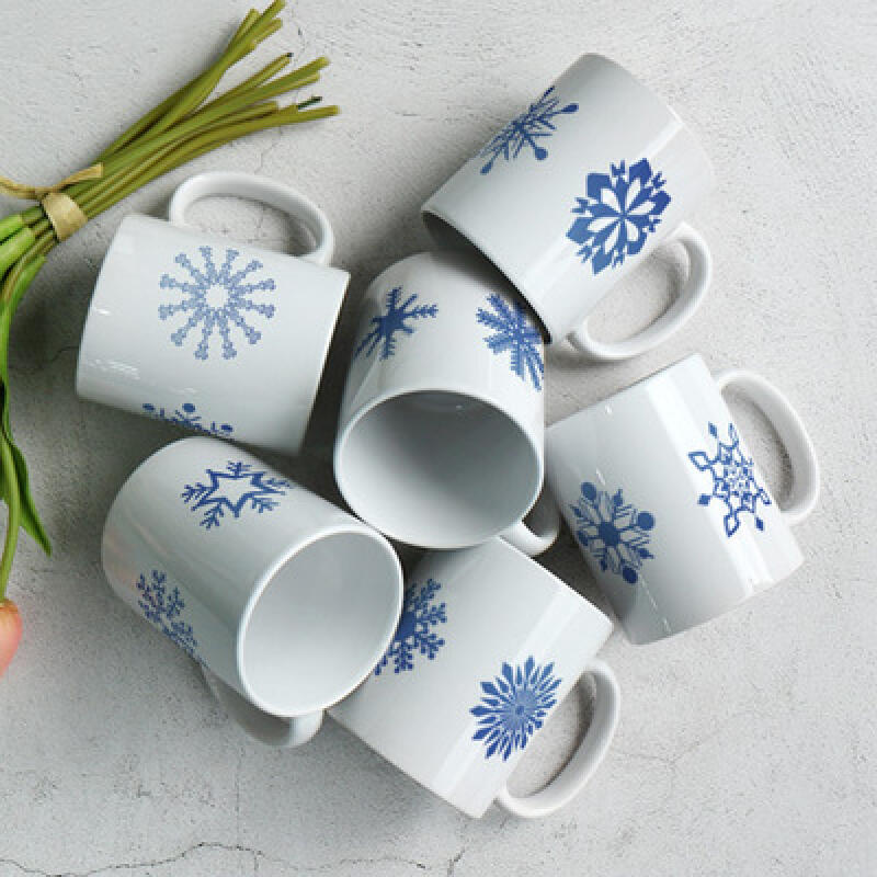

cf040-Design Mug 6p-Snow Crystal Shape
