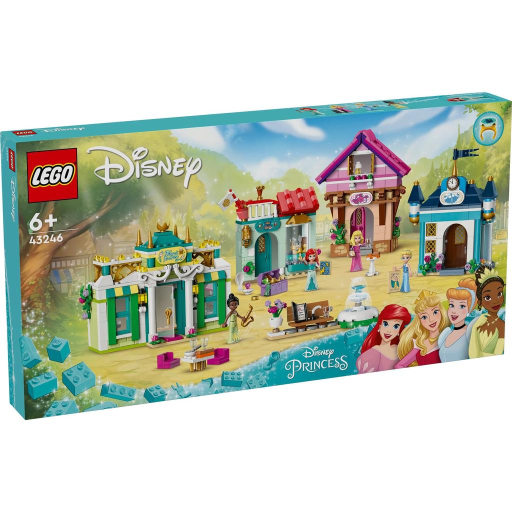 LEGO Disney Princess Disney Princess Town Adventure Toy Toy Present Birthday Block Educational Christmas Girls Boys Children 6 Years Old 7 Years Old 8