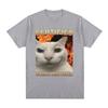 Certified Woman Respecter Funny Cat Meme T Shirt Mens Women Clothing Fashion Vintage Short Sleeve Tshirt Cotton Casual Tshirt