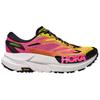 Hoka One One Mafate X Classic Versatile Slip Resistant Durable Breathable Lightweight Trail Running Shoes Women Sneakers Yellow Pink 1162010-NNH
