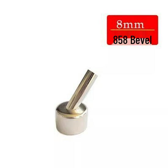 Multi-Model Hot Air Gun Nozzle Set - Straight, Angled, Bent for 850/858 Desoldering Stations
