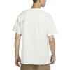 Nike T Shirts Men's White Crew Neck Moderate Straight Fit DO1930-133