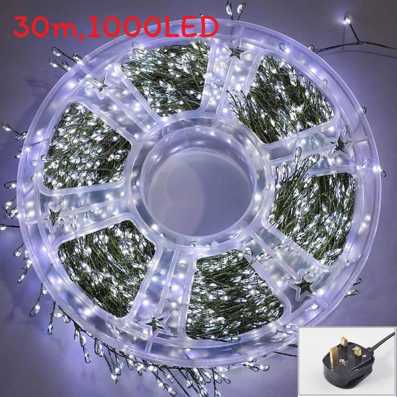 String Led Christmas Lights With Copper Wire For Indoor Outdoor Holiday Decor