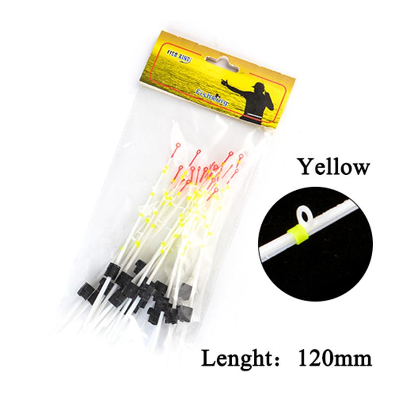 20 pièces/paquet Scion de canne à pêche sur glace d'hiver Mini canne à pêche Matériel portable 120mm-160mm Matériel de pêche sur glace