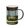 Heat Resistant Glass Filter Tea Cup with Tea Strainer Infuser Flower Kettle Kung Fu Teaware Set Puer Oolong Pot Home Drinkware