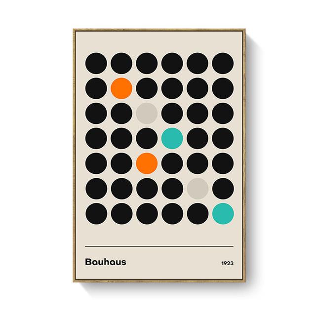 Modern Living Room Decoration Painting Abstract Geometric Dots Art Simple Canvas Painting Nightmare Before Christmas Kitchen