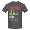 Unisex 50th Birthday For Unisex Vintage Dad Born In 1976 Husband T Shirt Vintage Cotton Unisex Clothing