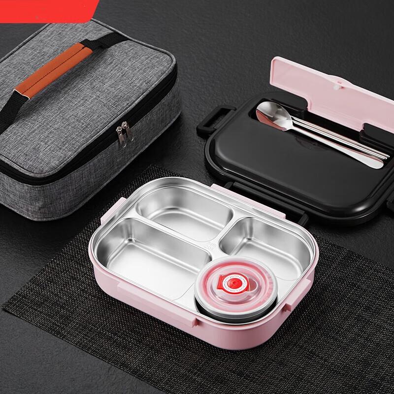 Chahua 304 Stainless Steel Insulated Divided Bento Box