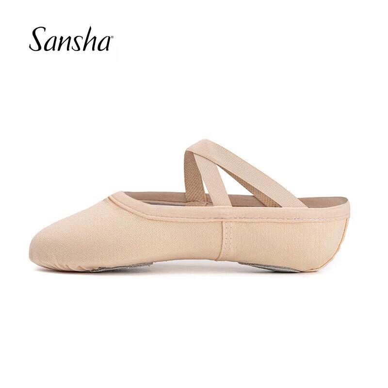 Sansha Children s Ballet Dance Shoes Soft Sole NO.56 25